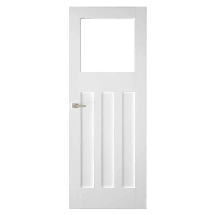Heritage 30 Solid Primed 3 Panel Glazed Door