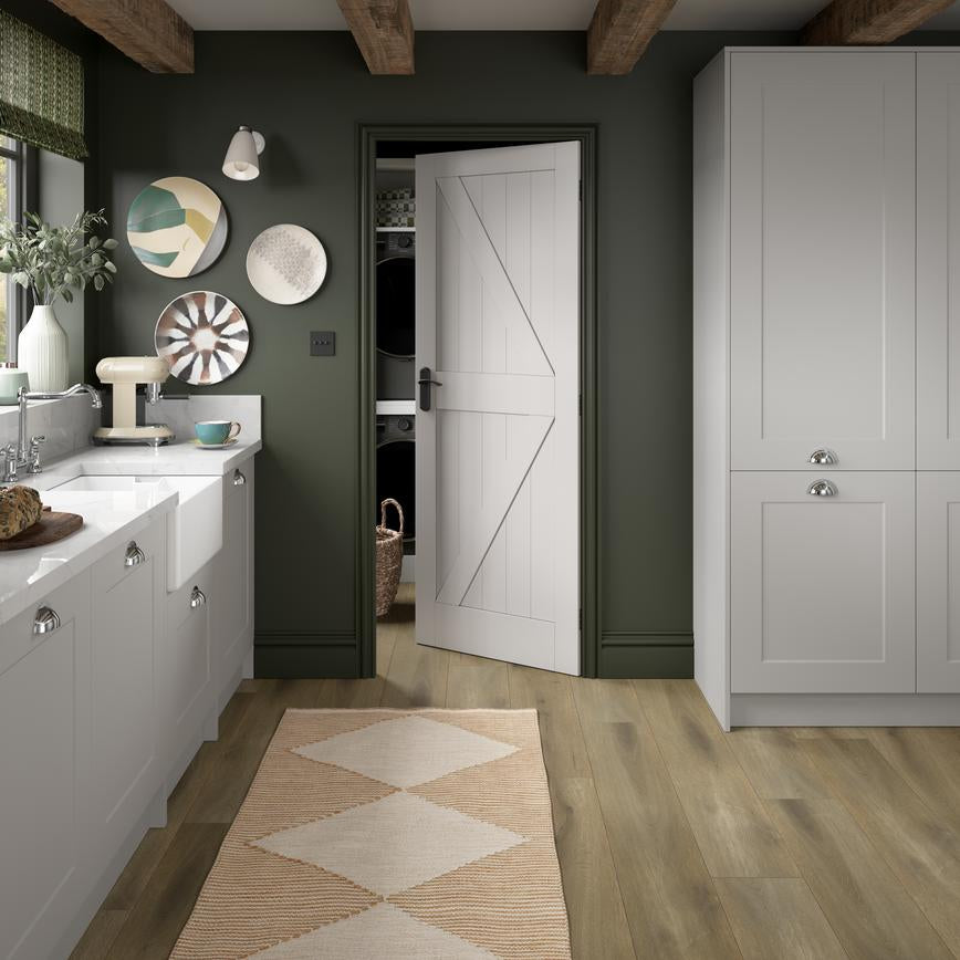 Barn White Primed Door