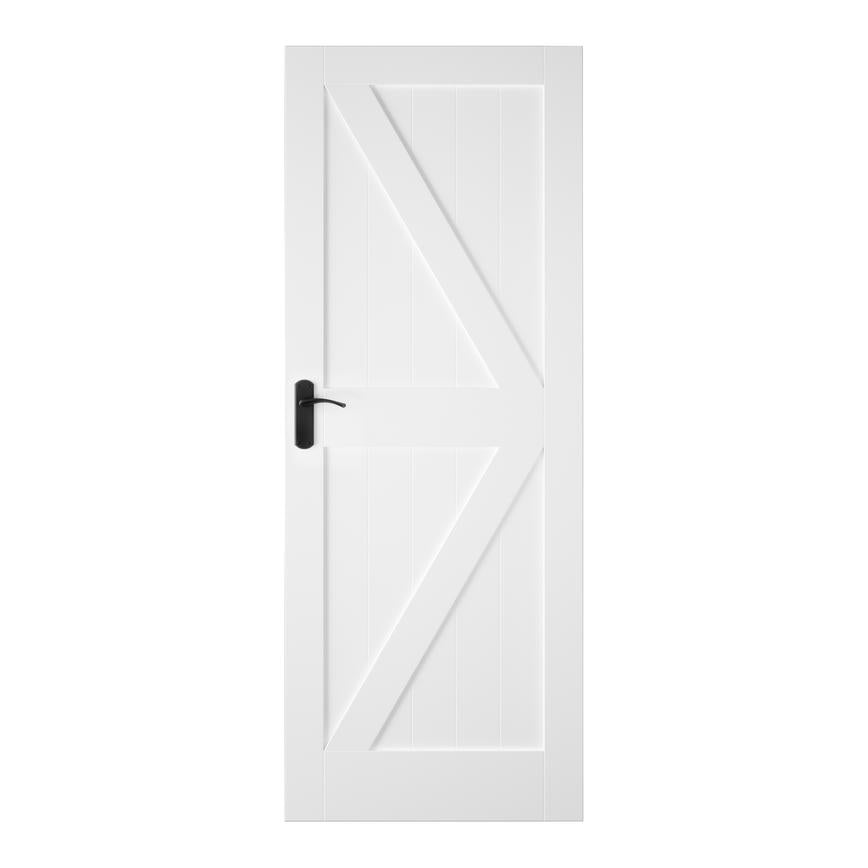 Barn White Primed Door