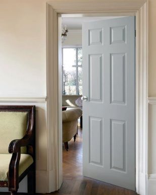 TDC Colonial Grained 6 Panel Moulded Door