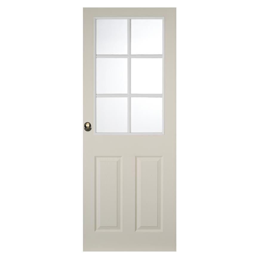 TDC Colonial Grained Moulded Glazed Door
