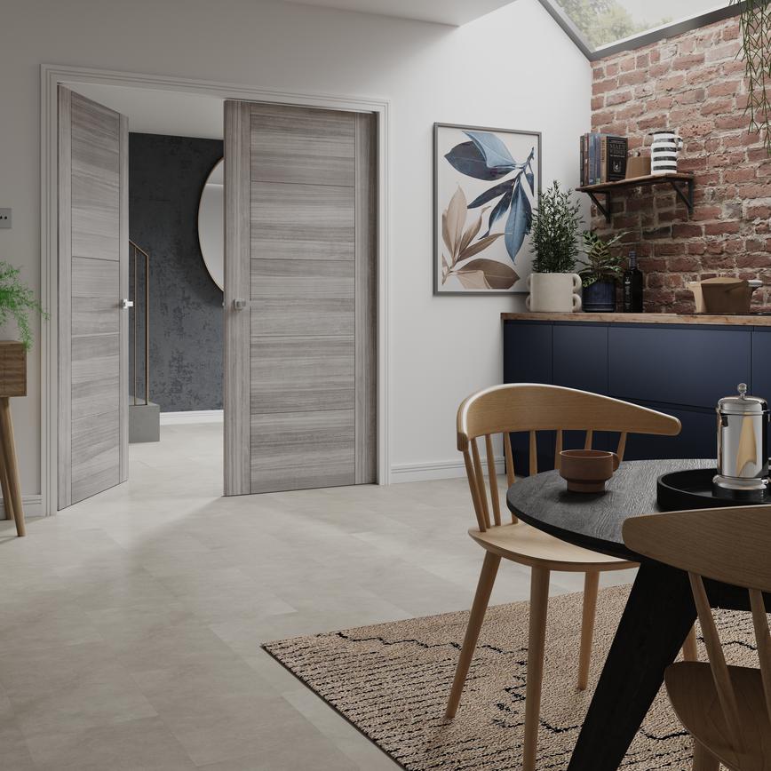 TDC Daytona Grey Laminate Door