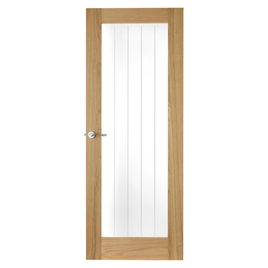 TDC Genoa Oak Glazed Door