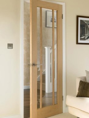Winsford Oak Glazed Door