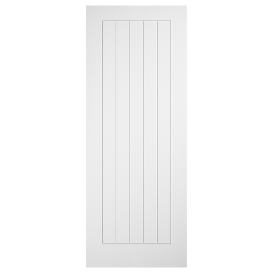 TDC White Laminate Cottage Style Door