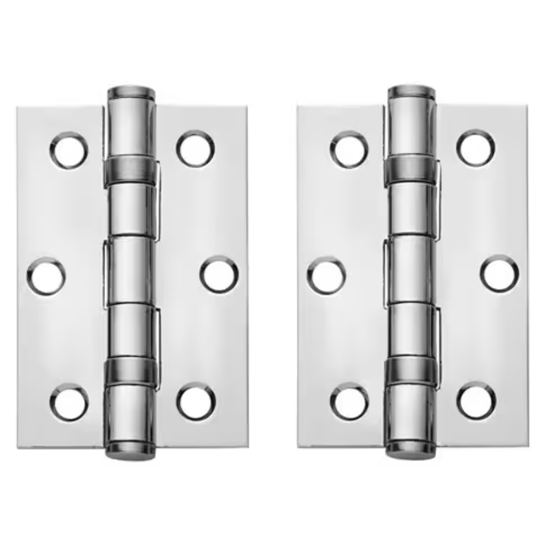 Round Chrome Door Handle Pack