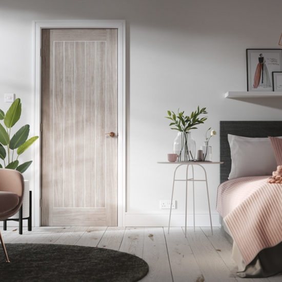 TDC Mexicano Light Grey Laminate Door