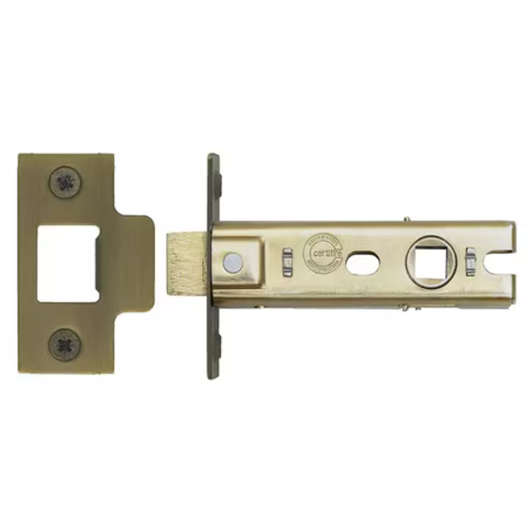 Antique Brass Straight T Bar Door Handle Pack