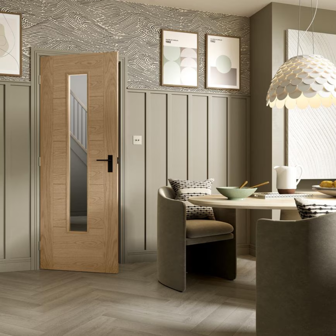 Acadia Oak Glazed Pre-Finished Door