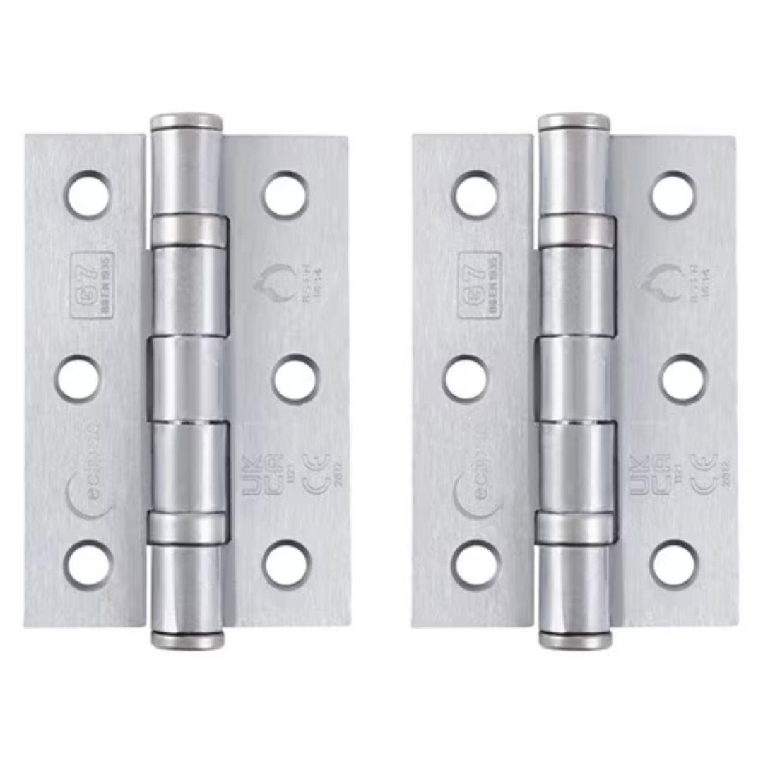 Burford Brushed Stainless Steel Door Handle Pack