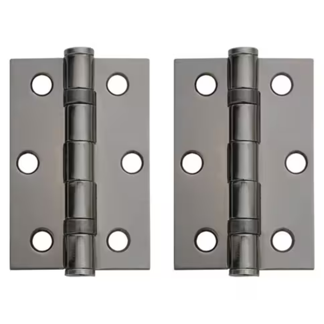 Sofia Polished Black Nickel Door Handle Pack