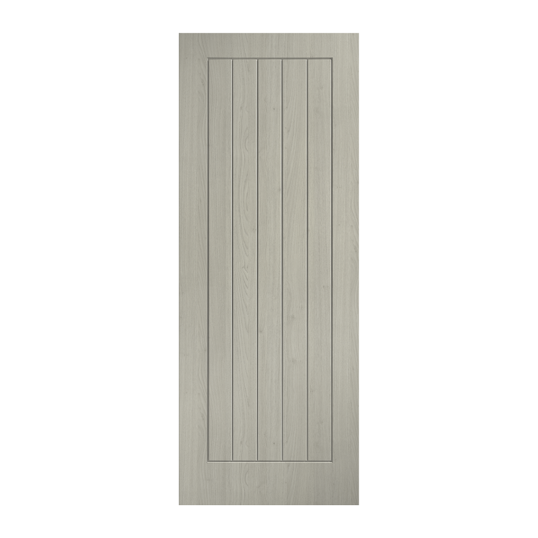 Light Grey Laminate Cottage Pre-Finished Door