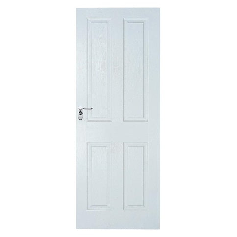 TDC Thruxton Grained 4 Panel Moulded Door