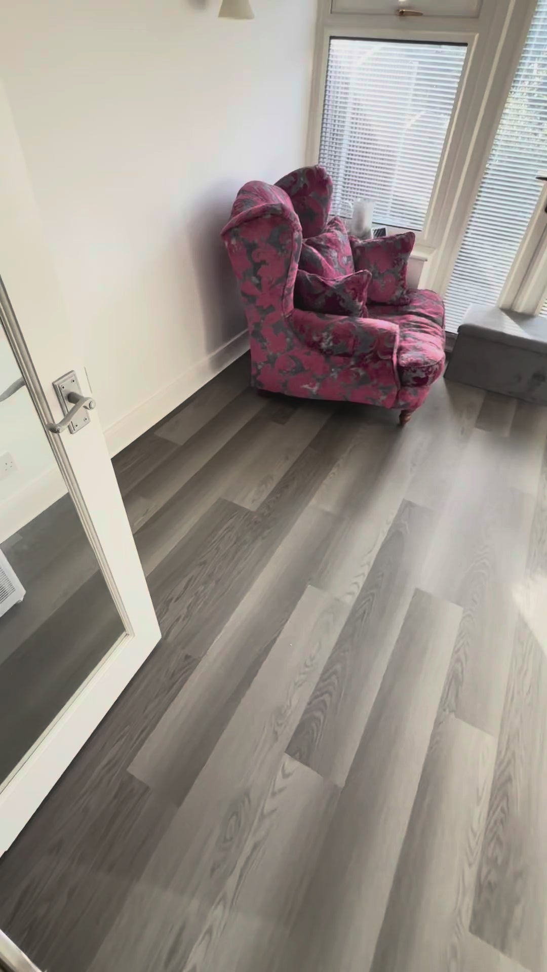 LVT flooring fitted in customer house