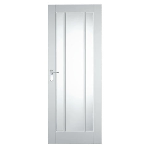 TDC Wilton Solid Primed Glazed Door